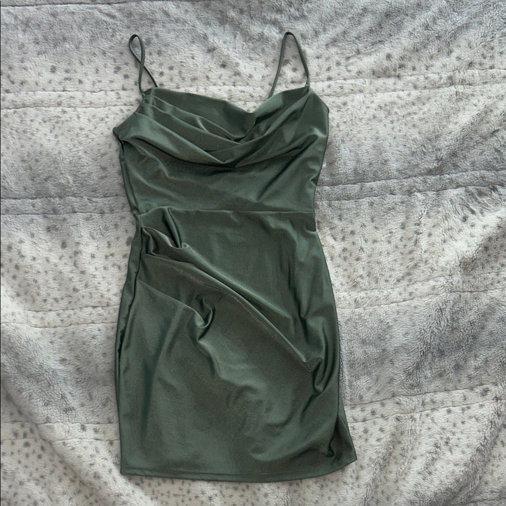 Windsor Olive Mini Dress